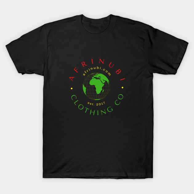 Afrinubi Clothing Company Logo - Rastafari Colors by Afrinubi™